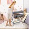 Costway Baby Infant Changing Table Folding Diaper Station Nursery with Storage Gray/Black